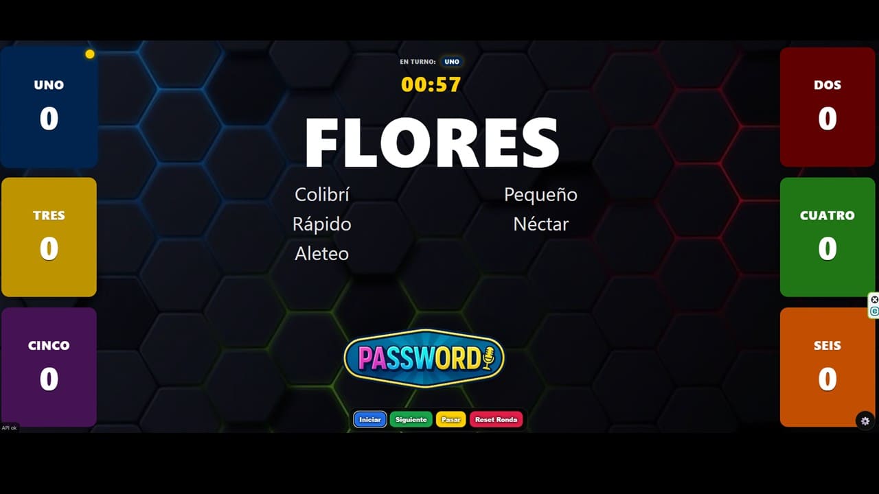 Imagen de Password (Versión Web)